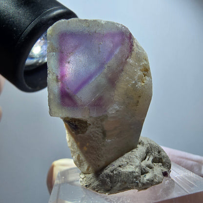 Phantom Fluorite Cube, Quartz Specimen, Green Purple Omehane, Namibia 32*27*23mm #12251 
