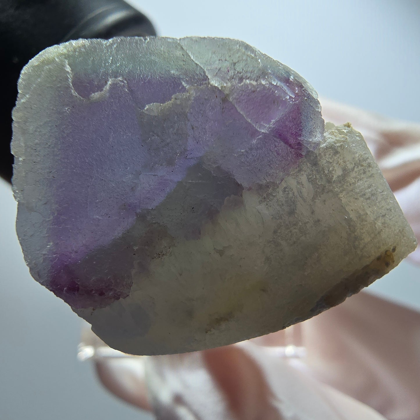 Phantom Fluorite Cube, Quartz Specimen, Green Purple Omehane, Namibia 32*27*23mm #12251 
