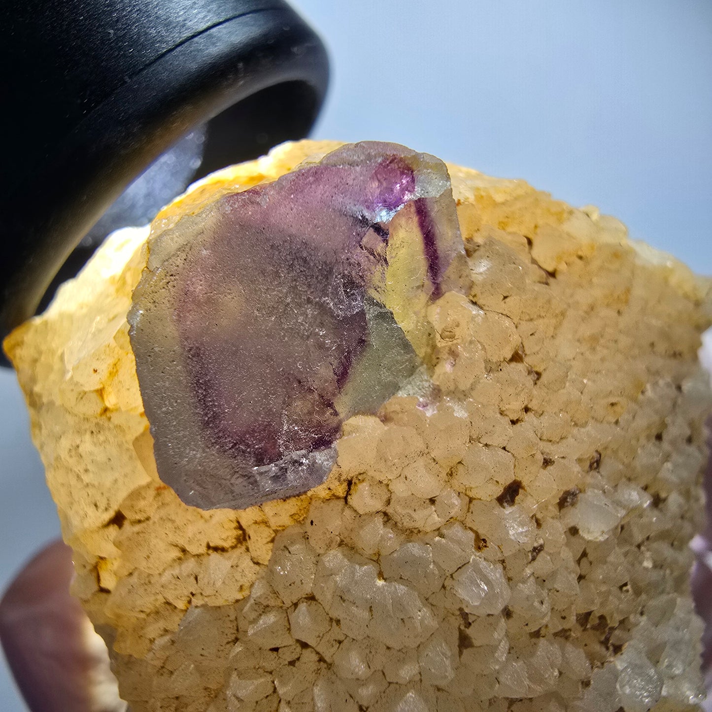 Phantom Fluorite Cube, Quartz Specimen, Green Purple Omehane, Namibia 50*49*24mm #12272 