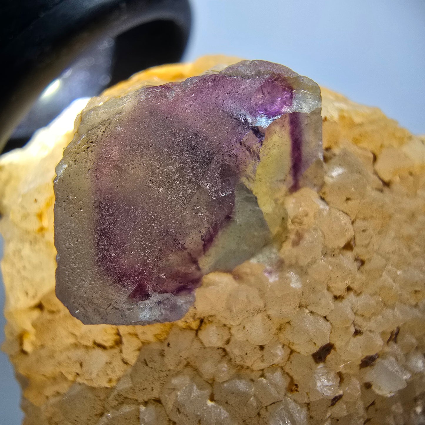 Phantom Fluorite Cube, Quartz Specimen, Green Purple Omehane, Namibia 50*49*24mm #12272 