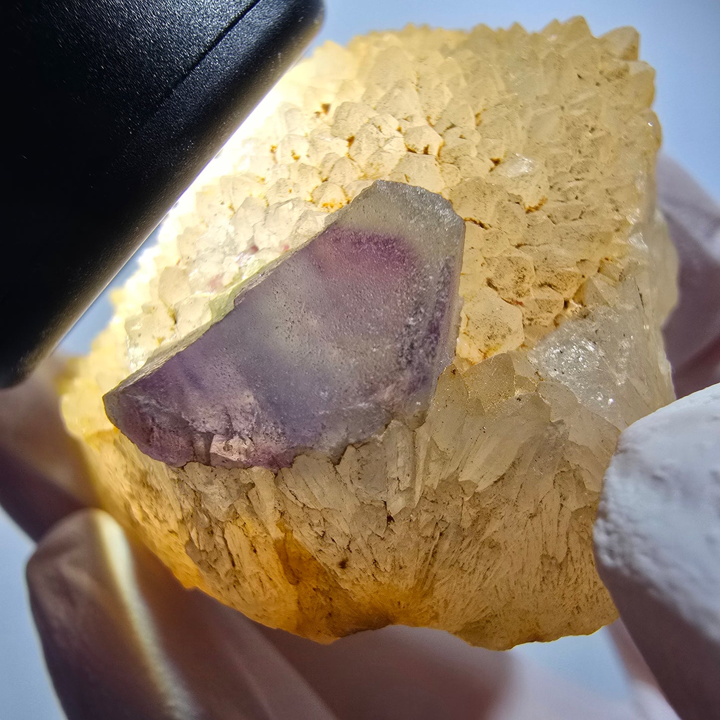 Phantom Fluorite Cube, Quartz Specimen, Green Purple Omehane, Namibia 50*49*24mm #12272 