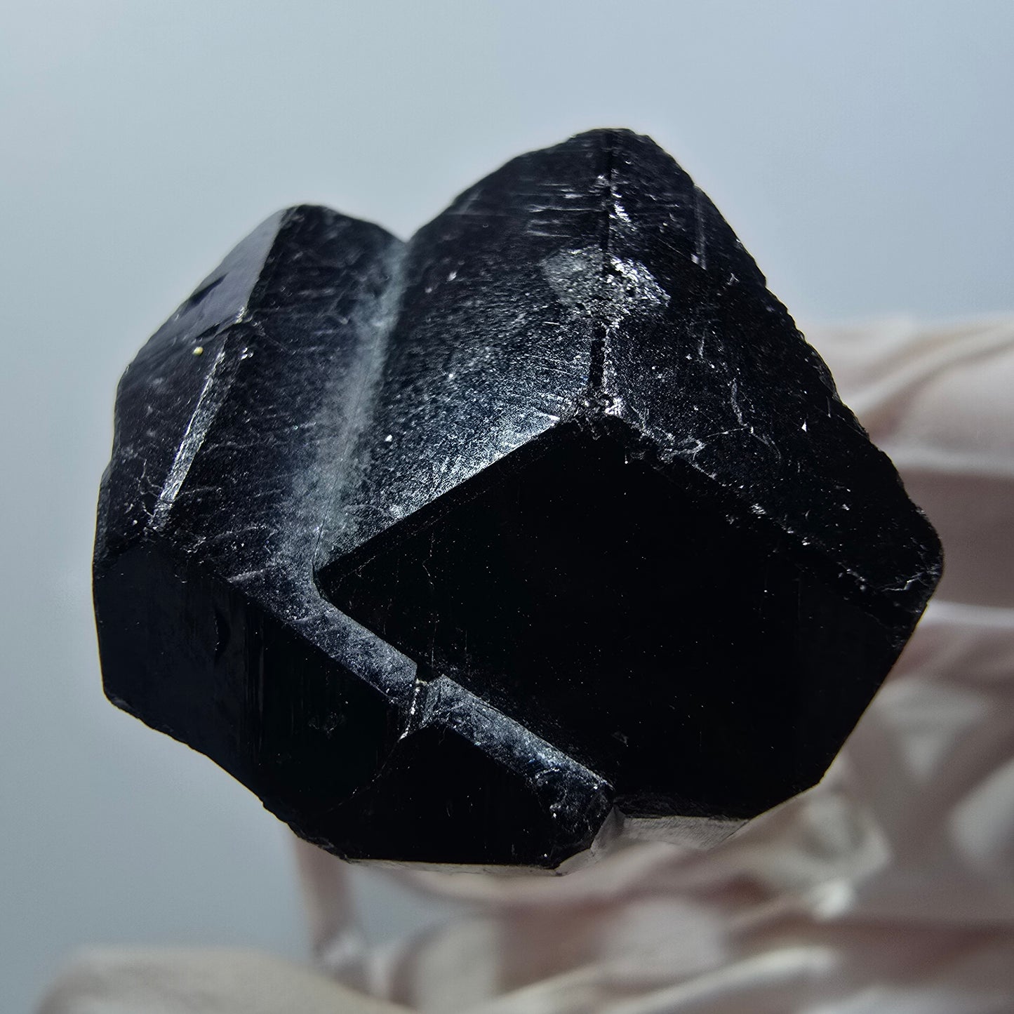 Rare symmetrical schorl tourmaline crystal specimen, Erongo, Namibia, 33*26*23mm #12284 