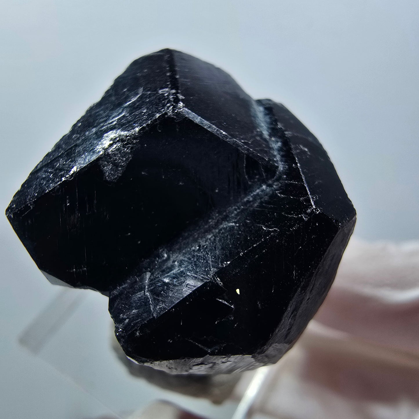 Rare symmetrical schorl tourmaline crystal specimen, Erongo, Namibia, 33*26*23mm #12284 