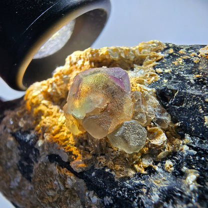 Grande pièce de tourmaline schorl, fluorite, quartz fumé, muscovite Erongo, Namibie 113*51*50mm #12351