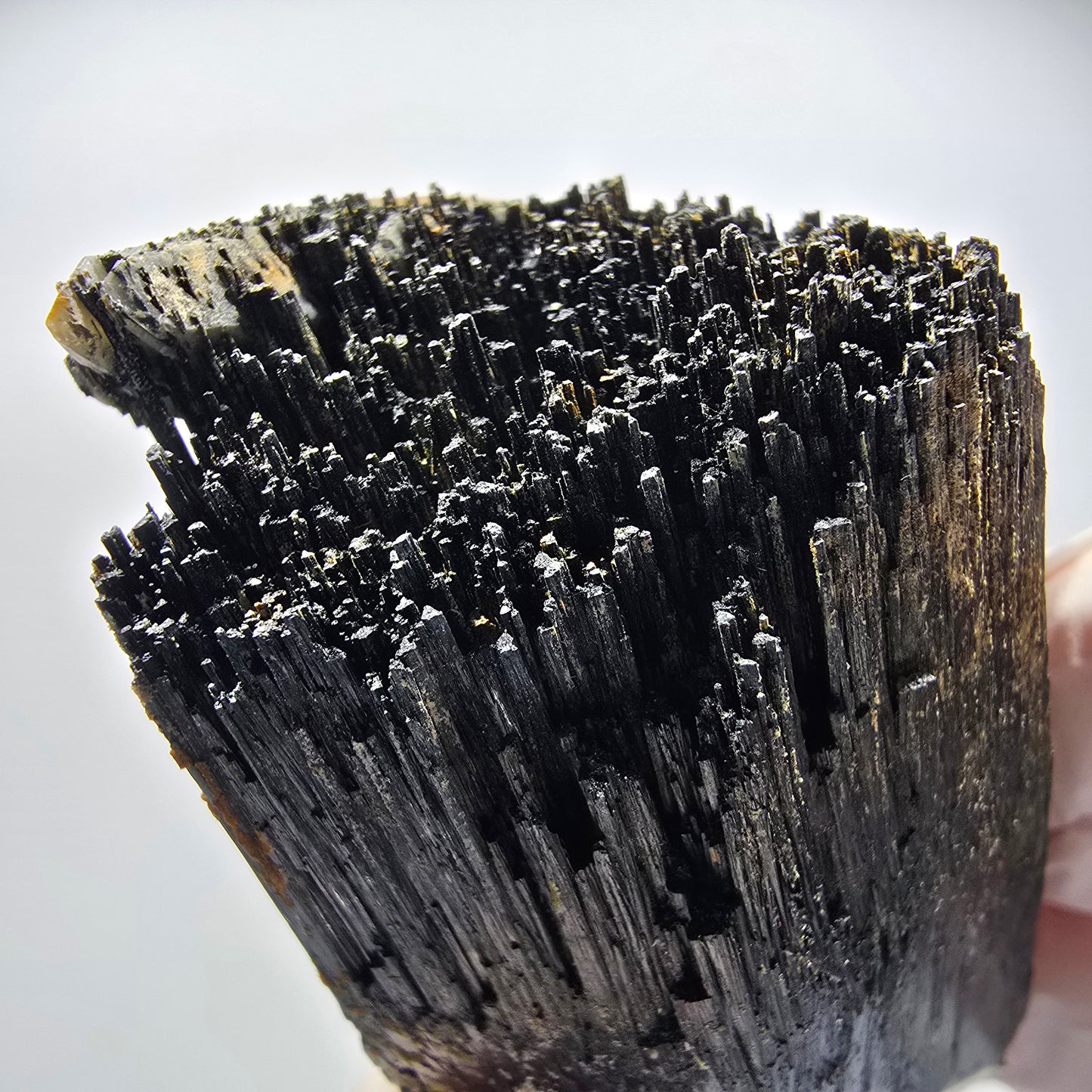 Grande pièce de tourmaline schorl, fluorite, quartz fumé, muscovite Erongo, Namibie 113*51*50mm #12351