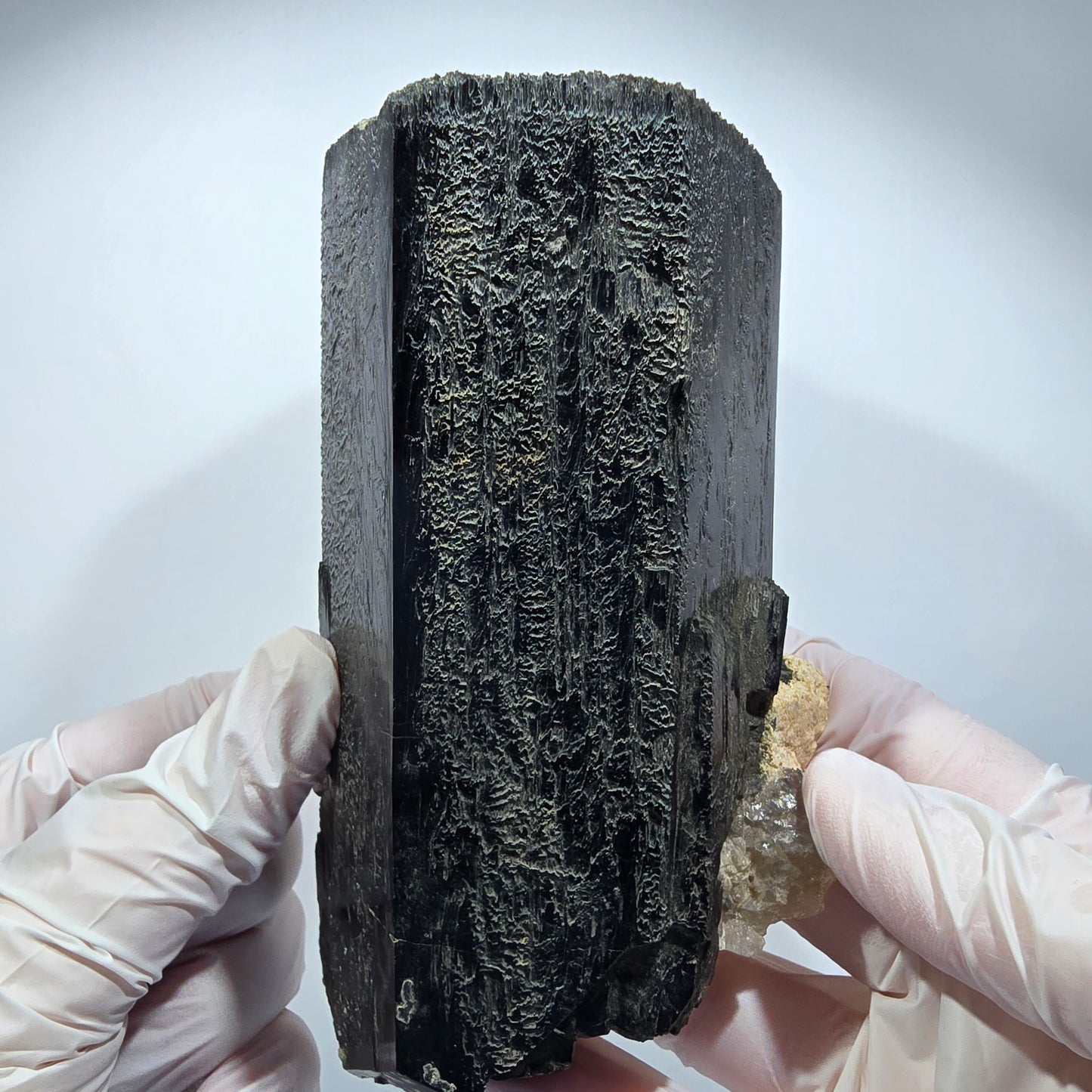 XXL Schorl Tourmaline with Smoky Quartz, Orthoclase Erongo, Namibia 144*71*66mm #12353