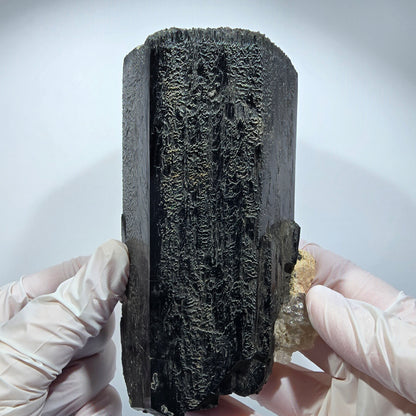 XXL Schorl Tourmaline with Smoky Quartz, Orthoclase Erongo, Namibia 144*71*66mm #12353