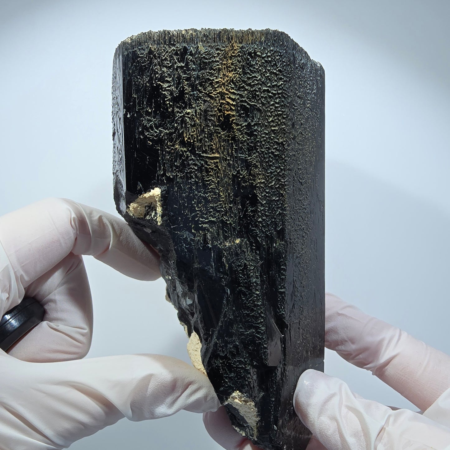 XXL Schorl Tourmaline with Smoky Quartz, Orthoclase Erongo, Namibia 144*71*66mm #12353