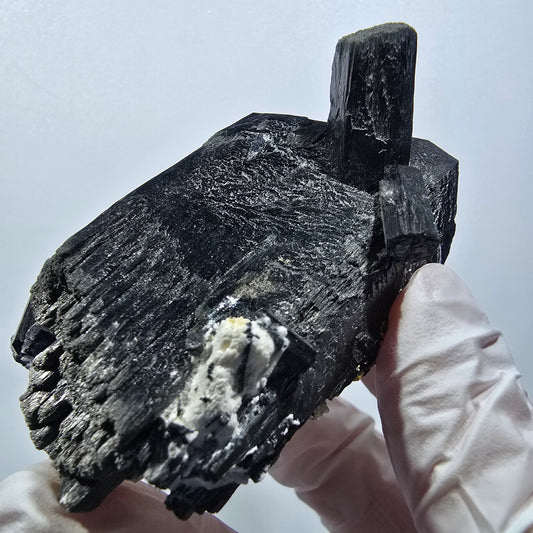 Rare Schorl Tourmaline, Fluorite, Orthoclase Specimen Erongo, Namibia 68*43*35mm #12374