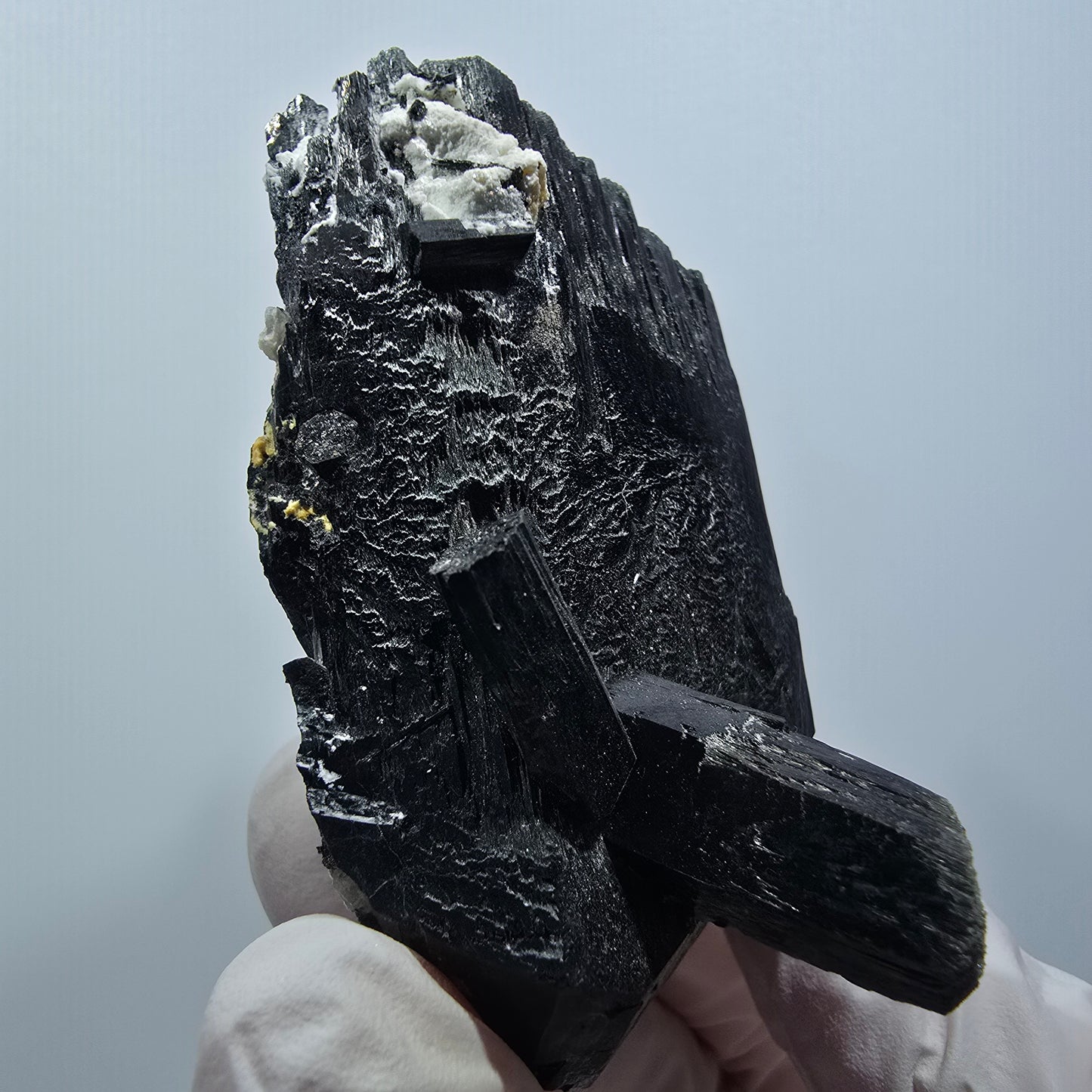 Rare Tourmaline Schorl, Fluorine, Orthose Erongo, Namibie 68*43*35mm #12374