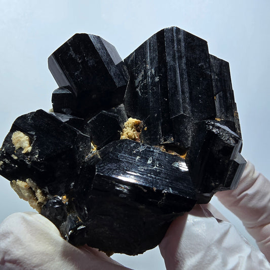 Rare Schorl Tourmaline, Orthoclase Specimen Erongo, Namibia 70*53*31mm #12375