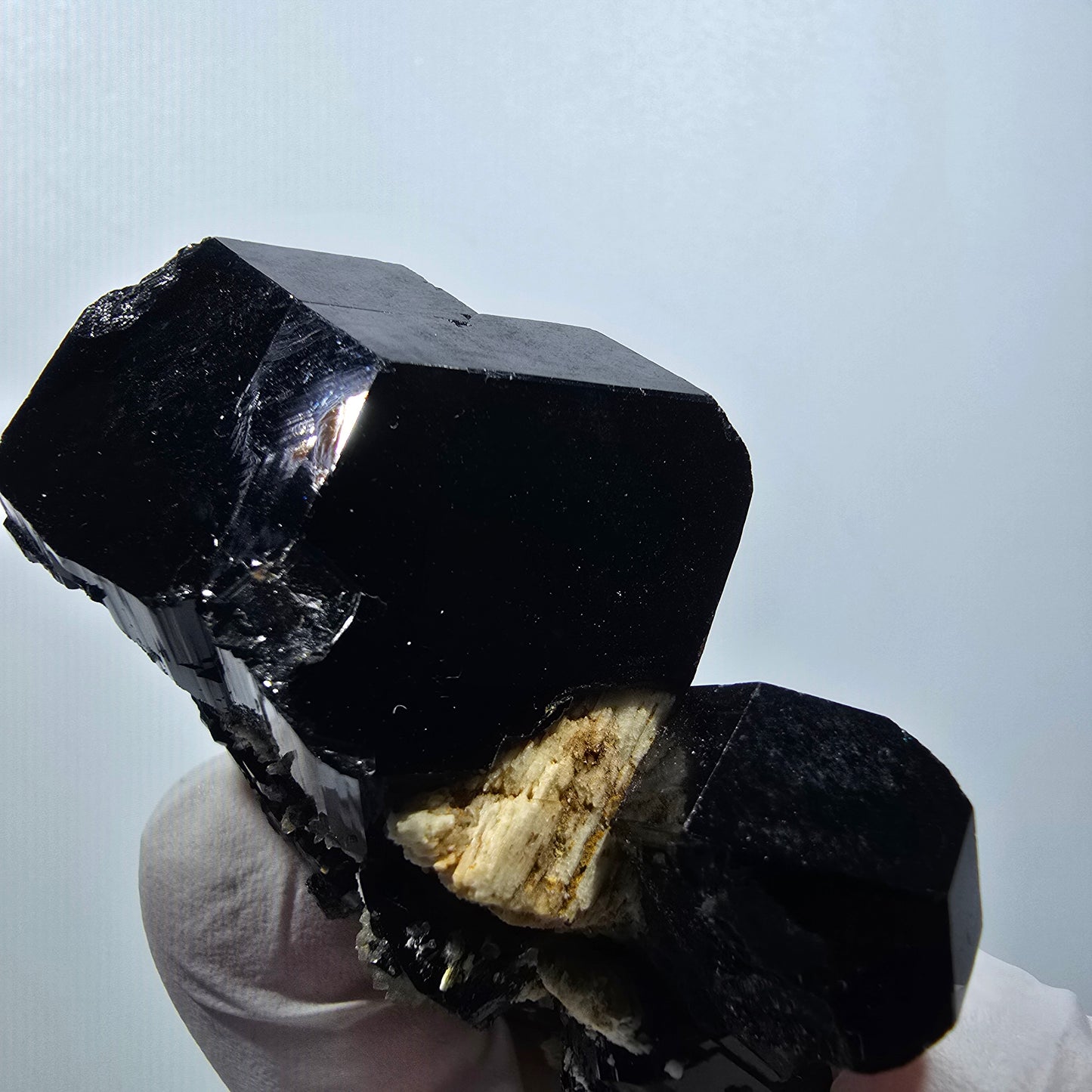 Seltene Schörl Turmalin, Orthoklas Stufe Erongo, Namibia 70*53*31mm #12375