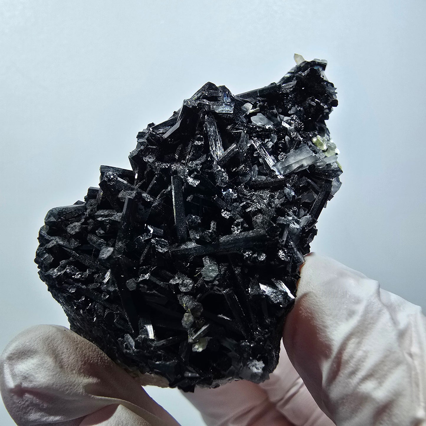Rare tourmaline schorl, quartz fumé, muscovite d'Erongo, Namibie 68*54*34mm #12376