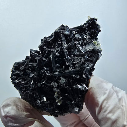 Rare tourmaline schorl, quartz fumé, muscovite d'Erongo, Namibie 68*54*34mm #12376