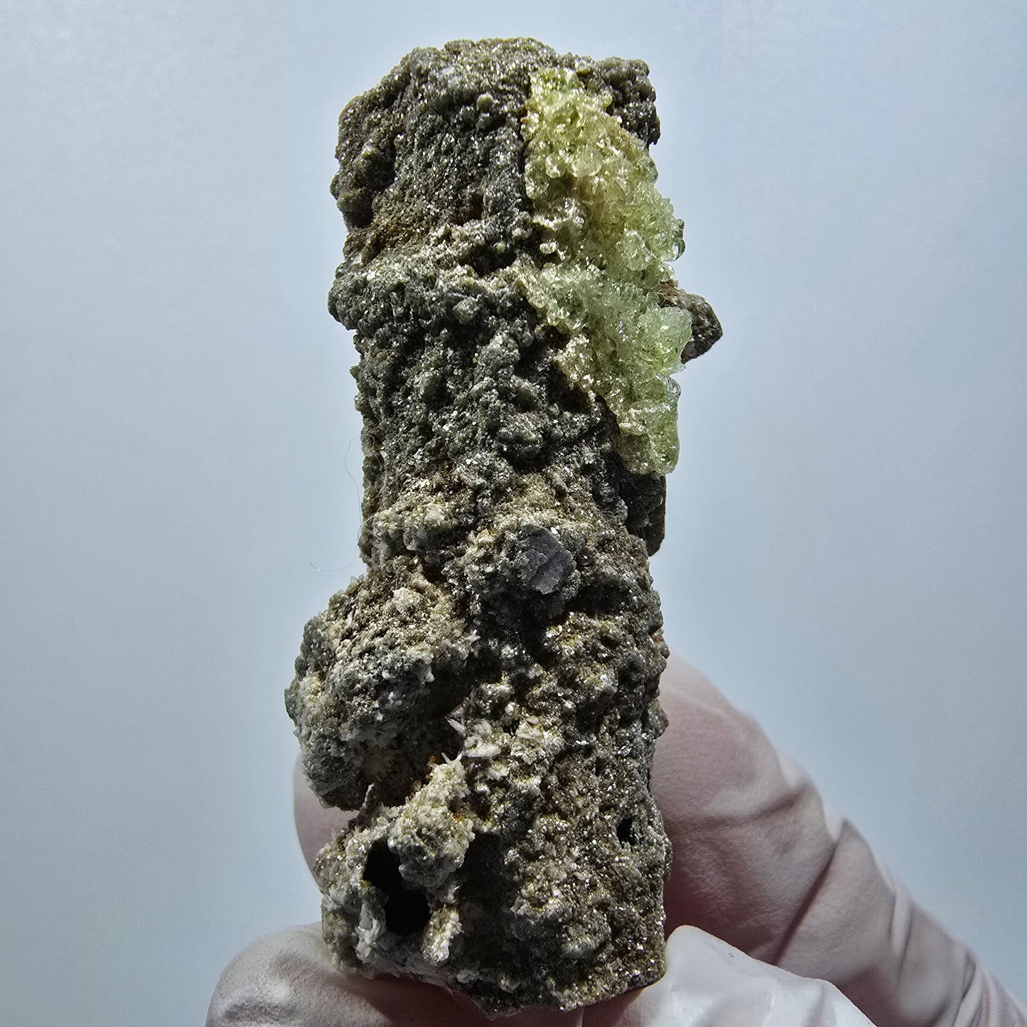 Schorl Tourmaline, Hyalite Opal, Muscovite, Orthoclase Erongo, Namibia 56*27*19mm #12383