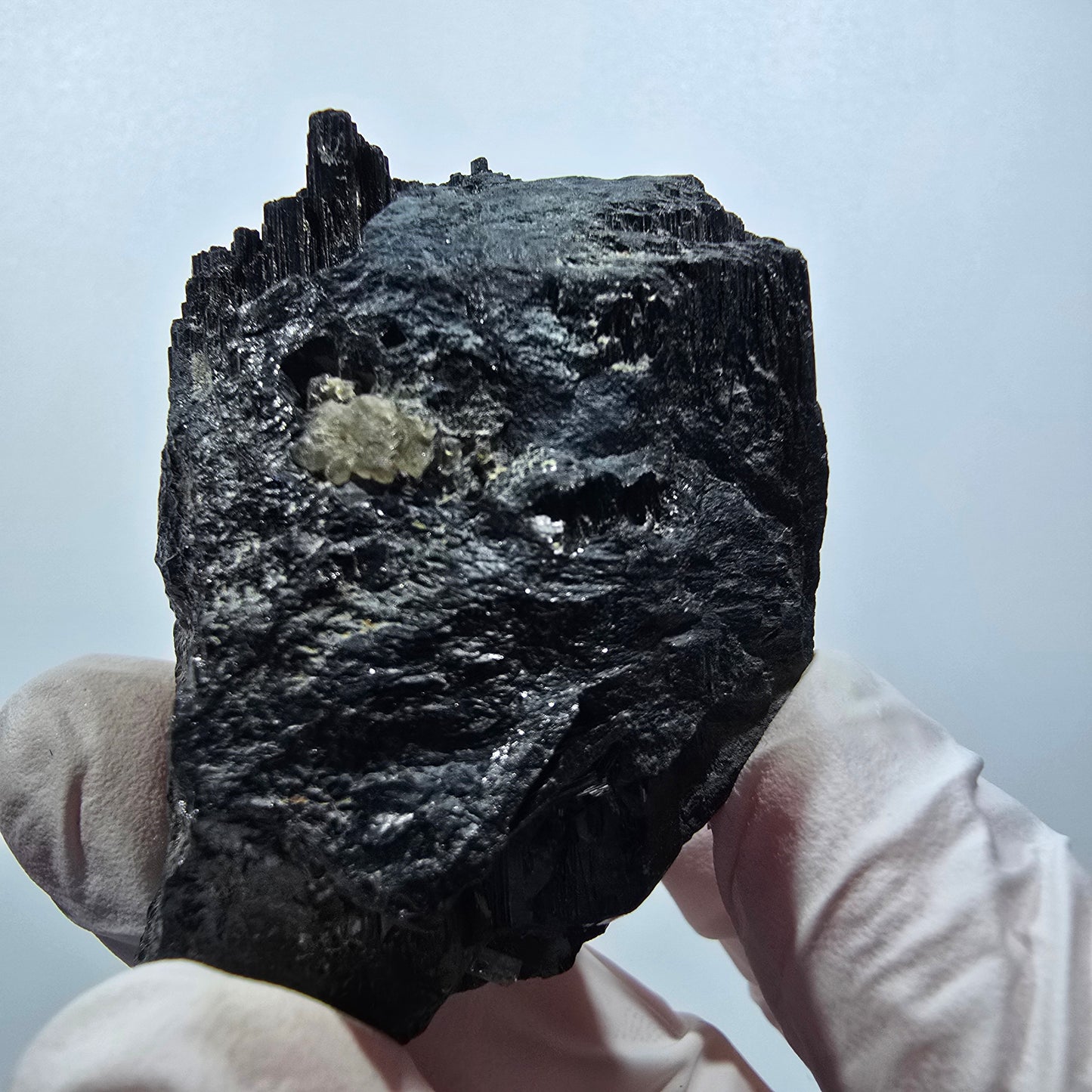 Rare Schorl Tourmaline, Goshenite (Beryl) Specimen Erongo, Namibia 55*39*29mm #12389