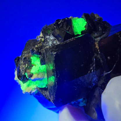 Schörl Turmalin, Hyalit Opal, Rauchquarz, Orthoklas Erongo, Namibia 57*41*35mm #12396