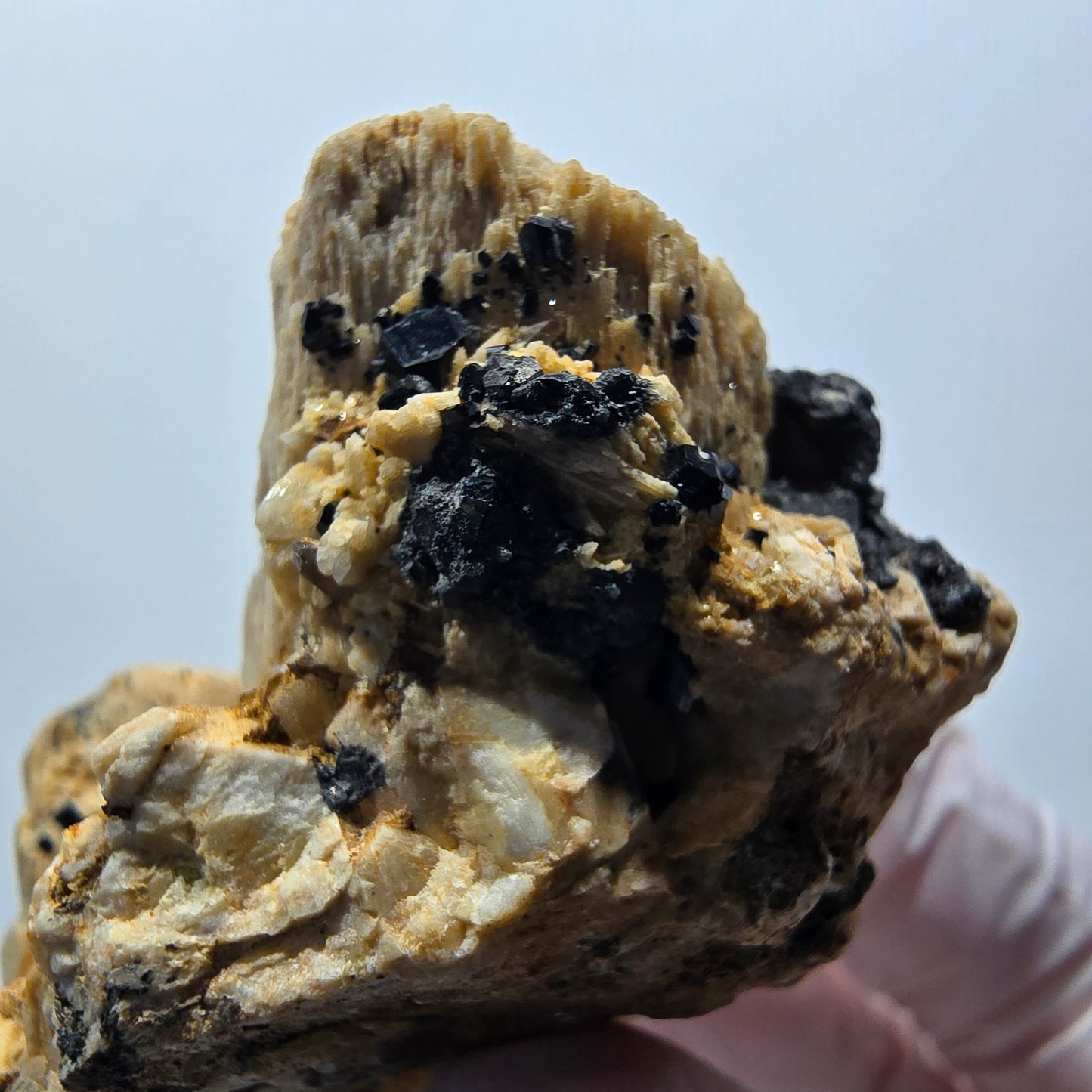 Rare Schorl Tourmaline, Orthoclase Specimen Erongo, Namibia 50*40*35mm #12400