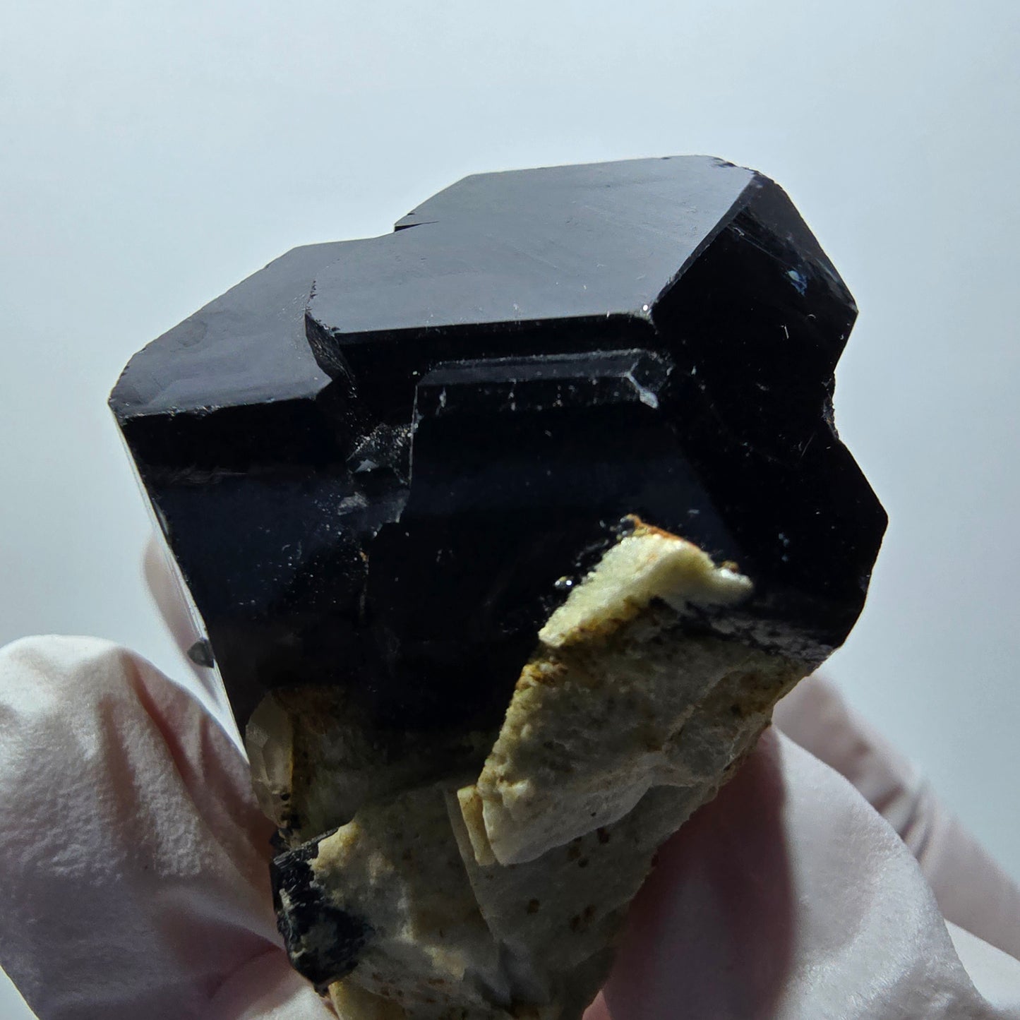 Tourmaline schorl rare, opale hyalite, orthose Erongo, Namibie 42*39*30mm #12406