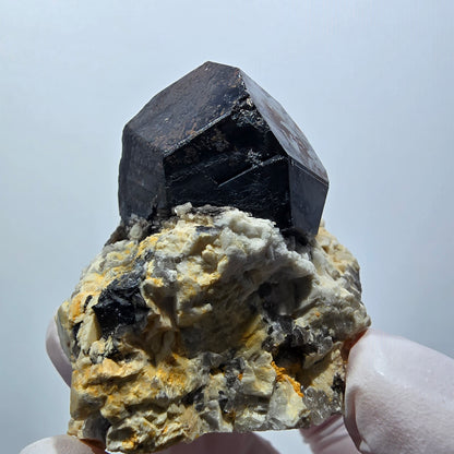 Rare Schorl Tourmaline, Hyalite Opal, Orthoclase Erongo, Namibia 53*50*49mm #12410