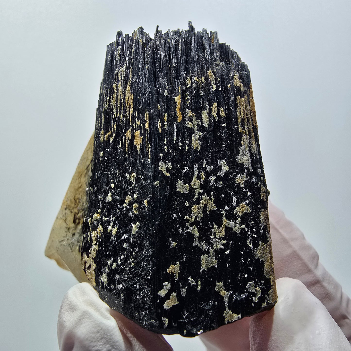 Seltene Schörl Turmalin, Rauchquarz Stufe Erongo, Namibia 60*59*32mm #12411