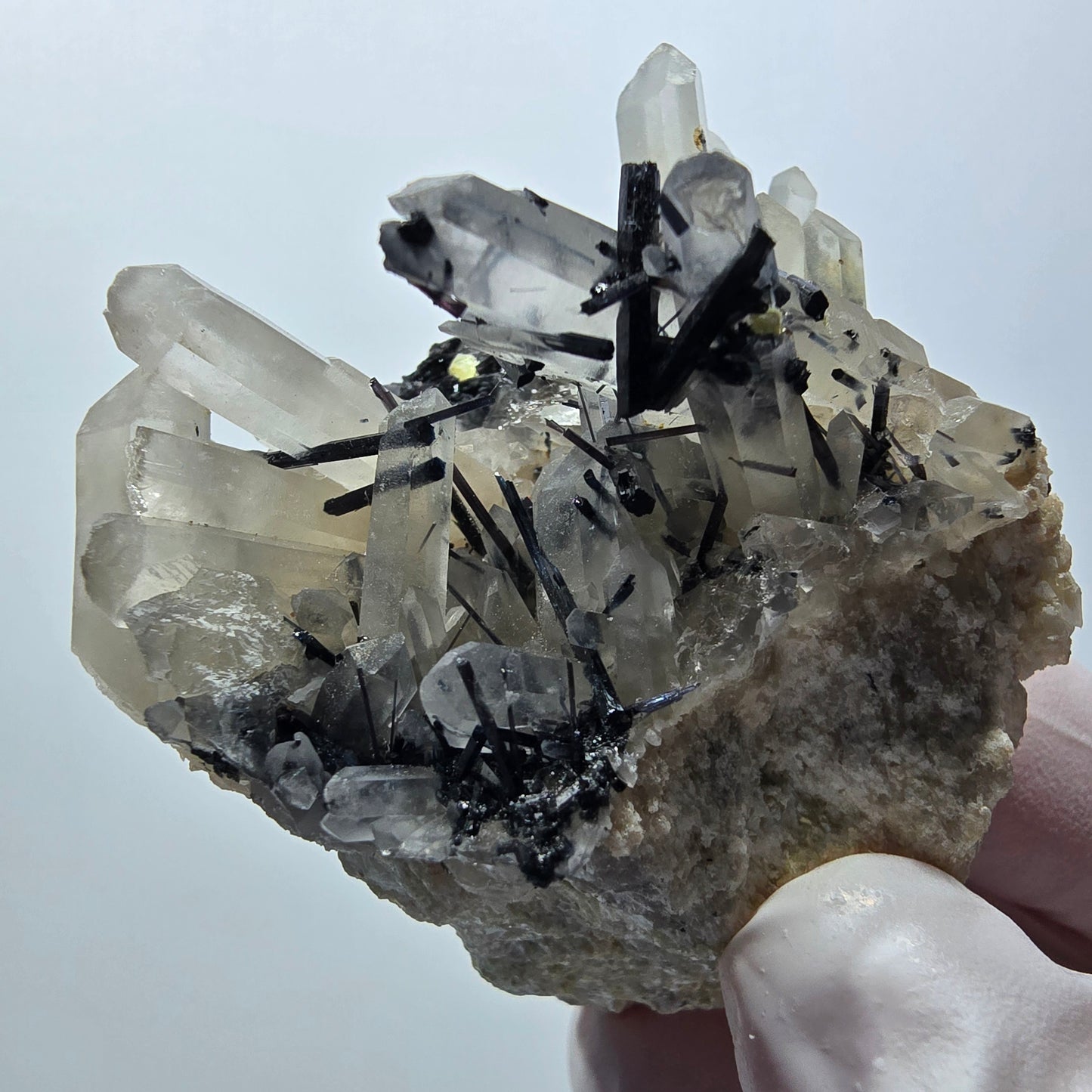 Schörl Turmalin, Rauchquarz, Muskovit, Orthoklas Erongo, Namibia #12413