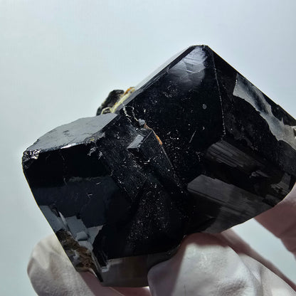 Rare Schorl Tourmaline, Hyalite Opal Specimen Erongo, Namibia 54*38*38mm #12415