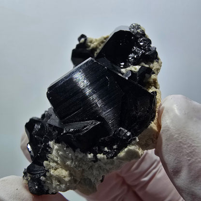 Rare Schorl Tourmaline, Orthoclase Specimen Erongo, Namibia 53*39*22mm #12418