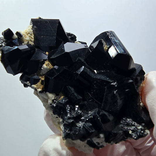 Rare Schorl Tourmaline, Orthoclase Specimen Erongo, Namibia 53*39*22mm #12418