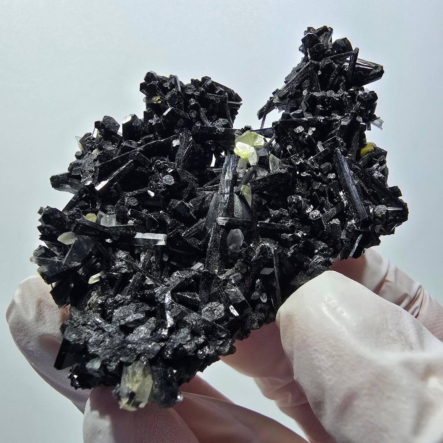 Seltene Schörl Turmalin, Rauchquarz, Muskovit Stufe Erongo, Namibia 69*48*21mm #12419