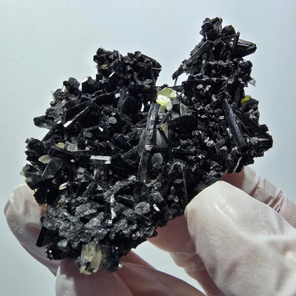Seltene Schörl Turmalin, Rauchquarz, Muskovit Stufe Erongo, Namibia 69*48*21mm #12419