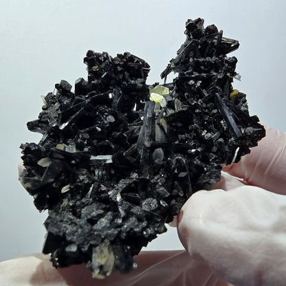 Seltene Schörl Turmalin, Rauchquarz, Muskovit Stufe Erongo, Namibia 69*48*21mm #12419