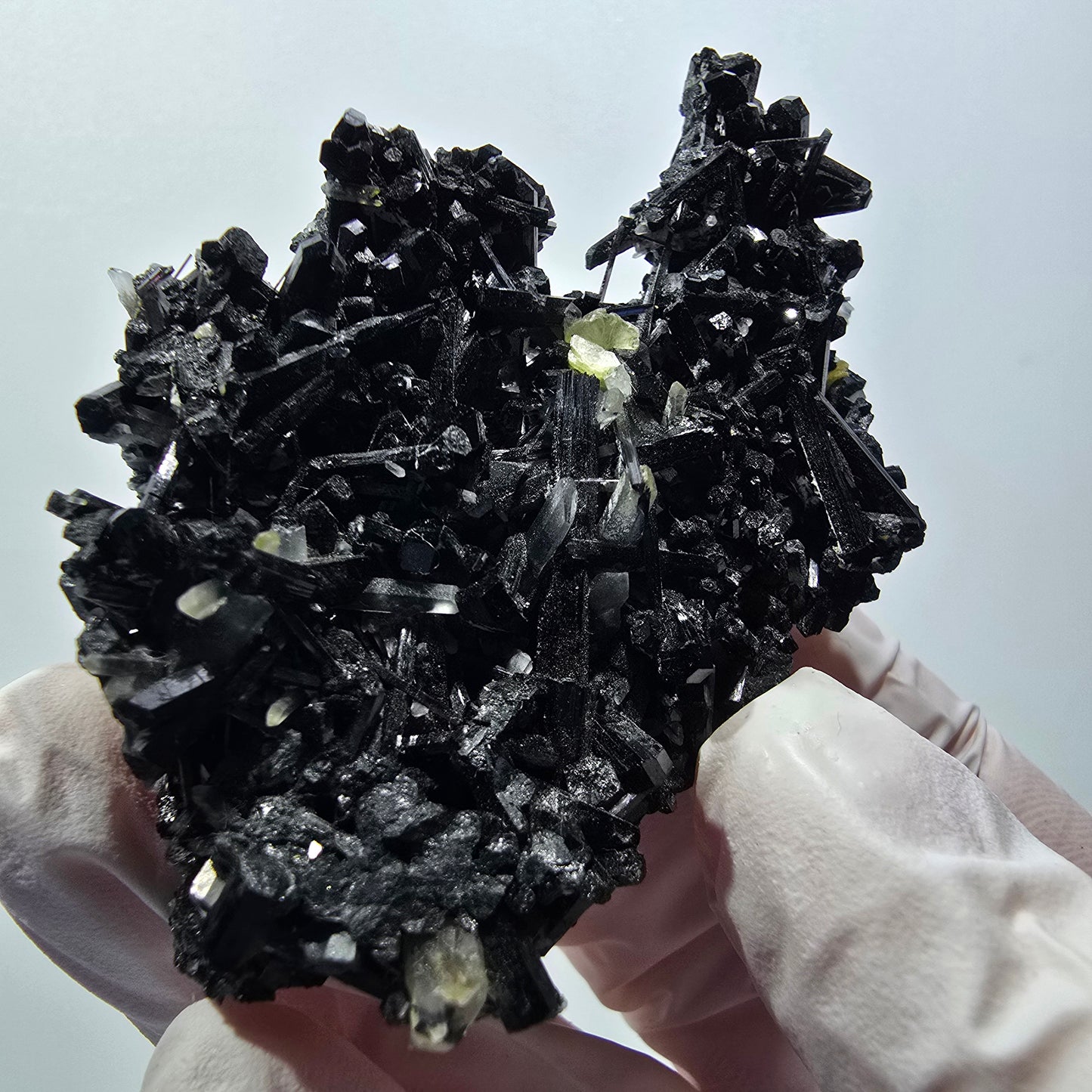 Seltene Schörl Turmalin, Rauchquarz, Muskovit Stufe Erongo, Namibia 69*48*21mm #12419
