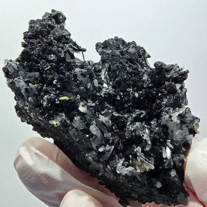 Seltene Schörl Turmalin, Rauchquarz, Muskovit Stufe Erongo, Namibia 69*48*21mm #12419