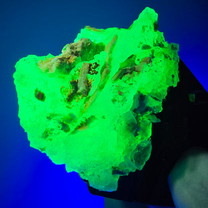 Rare Schorl Tourmaline, Hyalite Opal Specimen Erongo, Namibia 58*42*32mm #12423