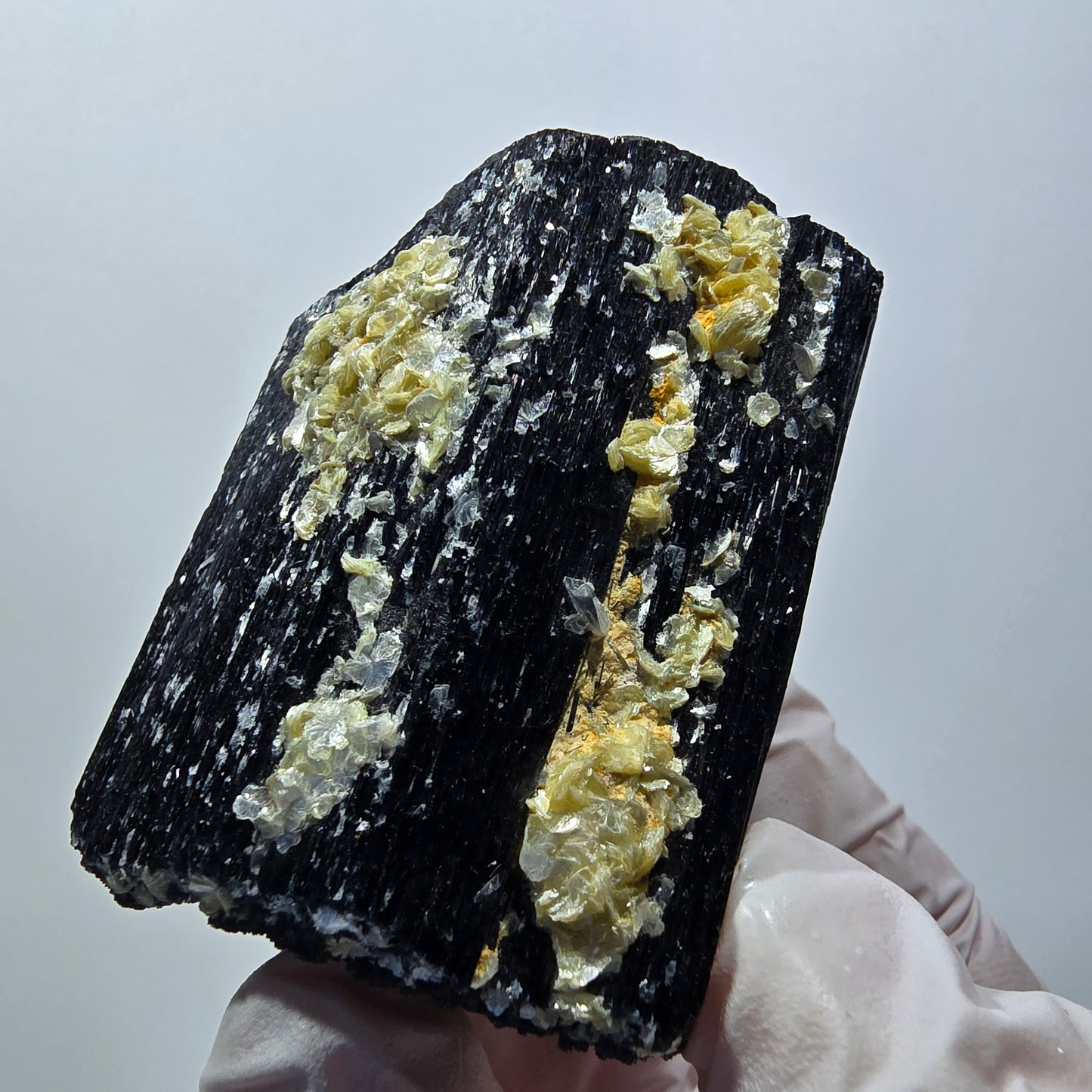 Rare Schorl Tourmaline Muscovite Specimen Erongo, Namibia 55*40*39mm #12429