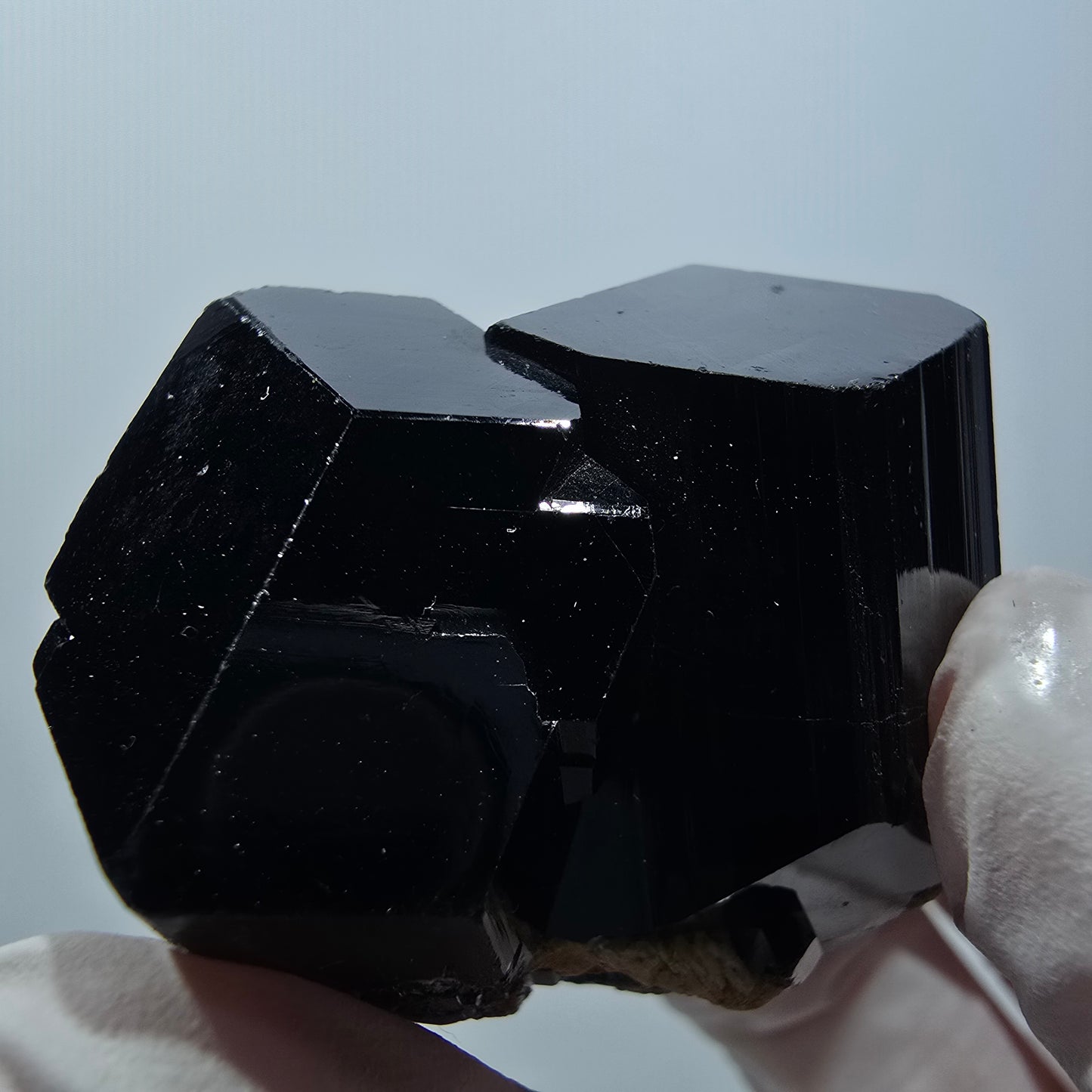 Rare Schorl Tourmaline, Orthoclase specimen Erongo, Namibia 44*31*33mm #12430