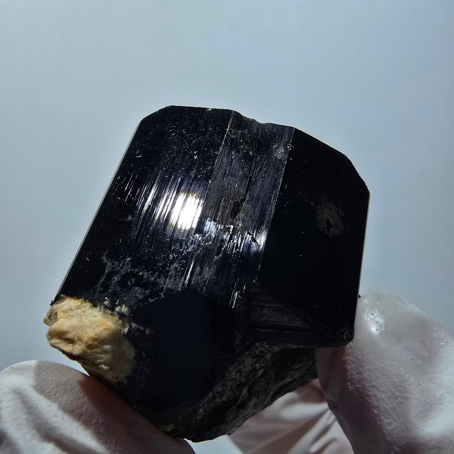 Rare Schorl Tourmaline, Orthoclase specimen Erongo, Namibia 44*31*33mm #12430
