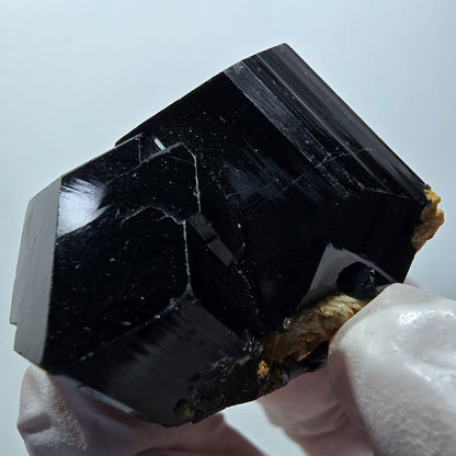 Rare Schorl Tourmaline, Orthoclase specimen Erongo, Namibia 44*31*33mm #12430