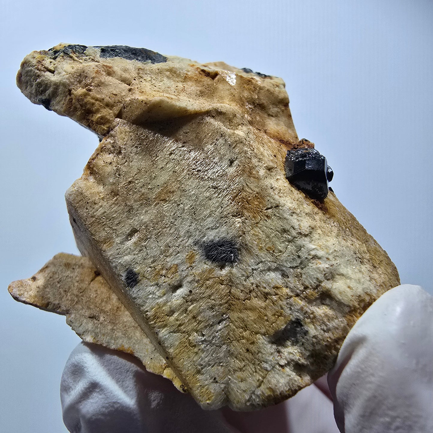 Rare Schorl Tourmaline, Orthoclase specimen Erongo, Namibia 50*42*36mm #12440
