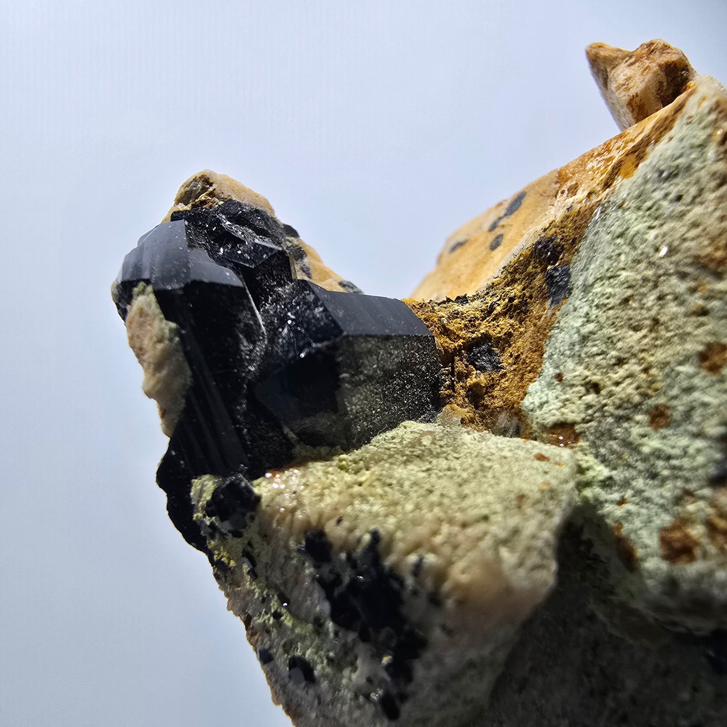 Rare Schorl Tourmaline, Orthoclase specimen Erongo, Namibia 50*42*36mm #12440