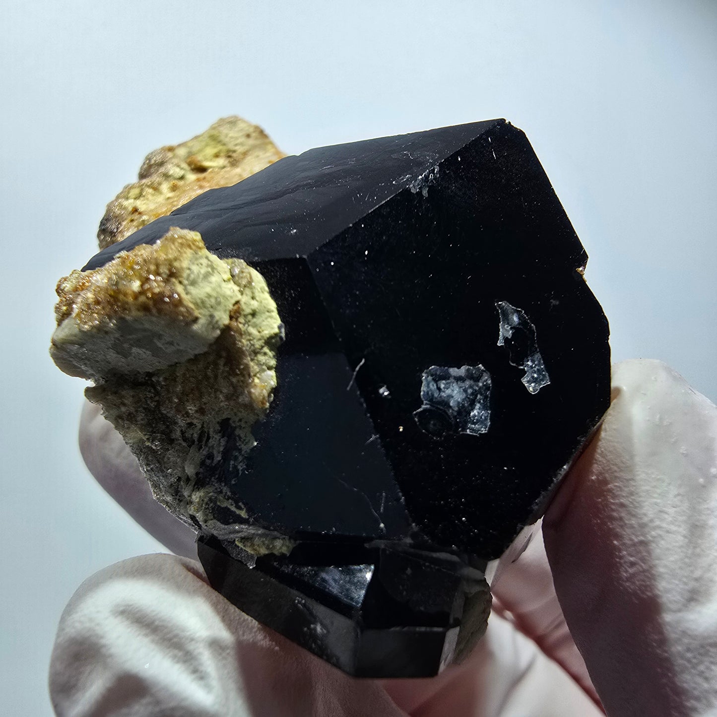 Rare Schorl Tourmaline, Hyalite Opal, Orthoclase Erongo, Namibia 59*45*34mm #12442
