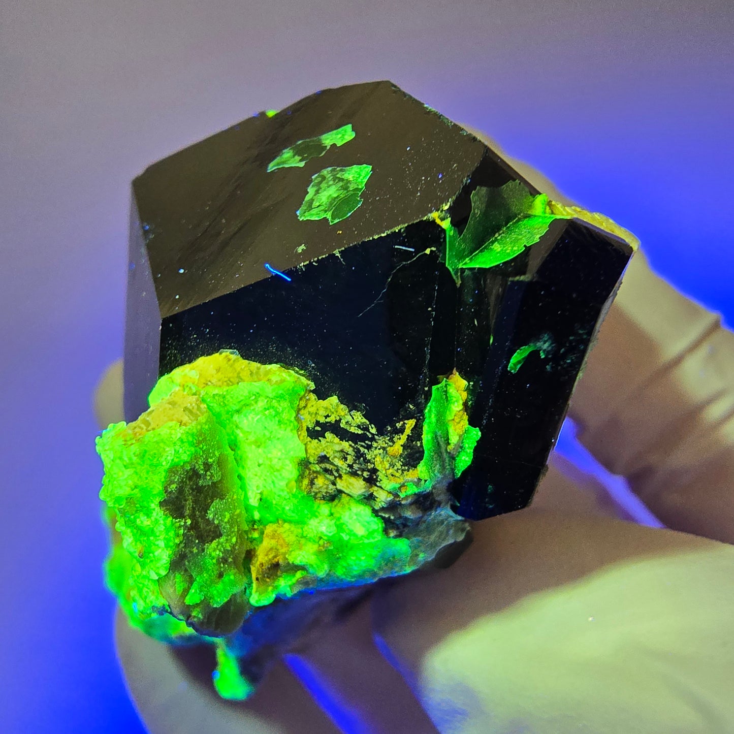 Rare Schorl Tourmaline, Hyalite Opal, Orthoclase Erongo, Namibia 59*45*34mm #12442