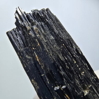 Tourmaline Schorl rare avec Opale Hyalite Erongo, Namibie 52*20*20mm #12443