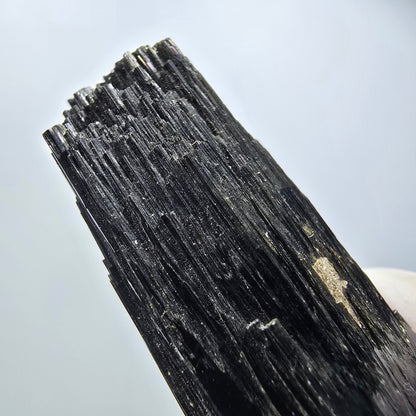 Tourmaline Schorl rare avec Opale Hyalite Erongo, Namibie 52*20*20mm #12443