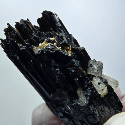 Rare Schorl Tourmaline, Goshenite (Beryl) Specimen Erongo, Namibia 41*31*23mm #12444