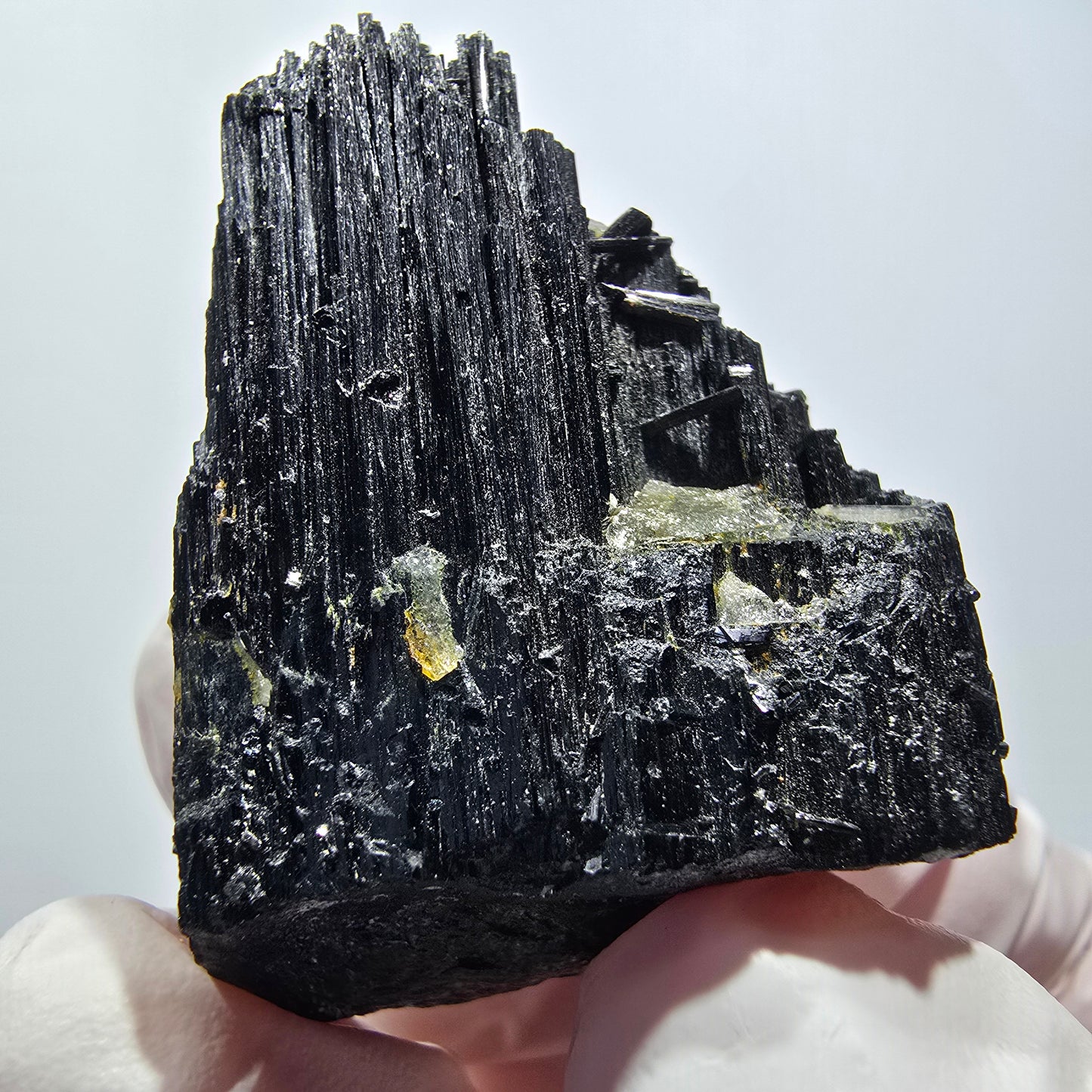 Rare Schorl Tourmaline, Goshenite (Beryl) Specimen Erongo, Namibia 41*31*23mm #12444