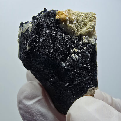 Schörl Tourmaline, Fluorite, Hyalite Opal, Muscovite Erongo, Namibia 47*34*23mm #12446