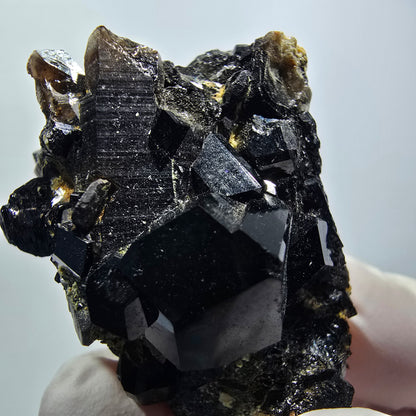 Seltene Schörl Turmalin, Rauchquarz Stufe Erongo, Namibia 41*31*27mm #12448
