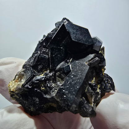 Seltene Schörl Turmalin, Rauchquarz Stufe Erongo, Namibia 41*31*27mm #12448